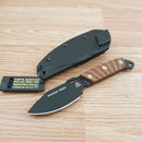 TOPS Shadow Rider Fixed Knife 3" 1095HC Steel Full Tang Blade Tan Micarta Handle SDRD01 -TOPS - Survivor Hand Precision Knives & Outdoor Gear Store