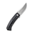 We Knife Co Shuddan Frame Folding Knife 3.5" CPM-20CV Steel Clip Point Blade Black Titanium Handle 210151 -We Knife Co - Survivor Hand Precision Knives & Outdoor Gear Store