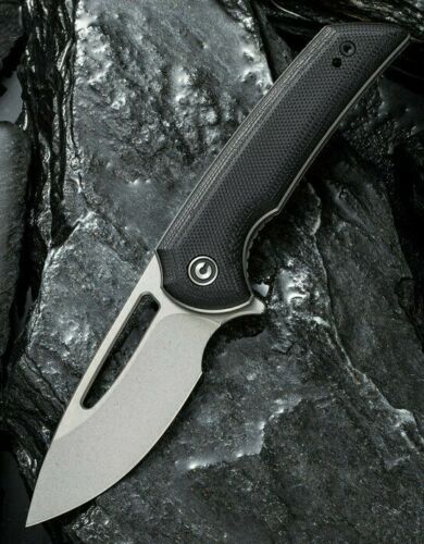 Civivi Odium Linerlock Folding Knife 2.65" D2 Tool Steel Blade Black G10 Handle C2010D -Civivi - Survivor Hand Precision Knives & Outdoor Gear Store