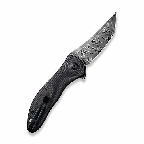 Civivi Synergy3 Linerlock Folding Knife 3.25" Damascus Steel Blade Carbon Fiber Handle 20075ADS1 -Civivi - Survivor Hand Precision Knives & Outdoor Gear Store