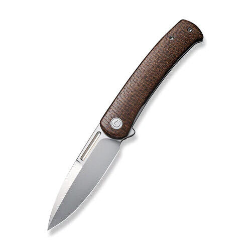 Civivi Cetos Folding Knife 3.48" 14C28N Steel Blade Micarta/Stainless Handle C21025B1 -Civivi - Survivor Hand Precision Knives & Outdoor Gear Store