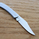 Rough Ryder Lockback Folding Knife 2.63" 440 Steel Blade Brushed Stainless Handle R998 -Rough Ryder - Survivor Hand Precision Knives & Outdoor Gear Store