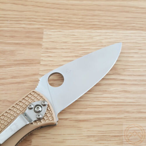 Spyderco Tenacious LWT Tan Folding Knife 3.38" 8Cr13MoV Steel Blade FRN Handle 122PTN -Spyderco - Survivor Hand Precision Knives & Outdoor Gear Store