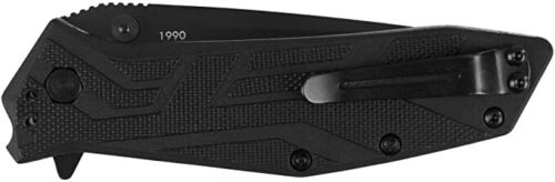 Kershaw Brawler Linerlock Folding Knife 3" 8Cr13MoV Steel Blade Black GRN Handle 1990X -Kershaw - Survivor Hand Precision Knives & Outdoor Gear Store