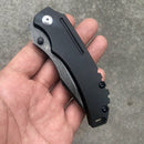 Kansept Knives Pelican EDC Folding Knife 3" S35VN Steel Blade Black Titanium Handle 1018A2 -Kansept Knives - Survivor Hand Precision Knives & Outdoor Gear Store