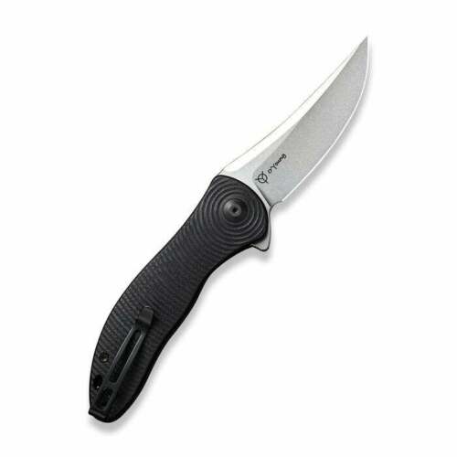 Civivi Synergy3 Liner Folding Knife 3.25" Nitro V Steel Blade Black G10 Handle C20075A1 -Civivi - Survivor Hand Precision Knives & Outdoor Gear Store