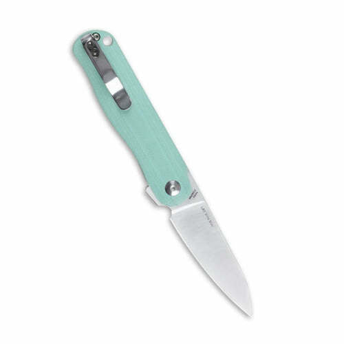 Kizer Cutlery Lätt Vind Mini Folding Knife 3" N690 Steel Blade Green And White G10 Handle V3567N4 -Kizer Cutlery - Survivor Hand Precision Knives & Outdoor Gear Store