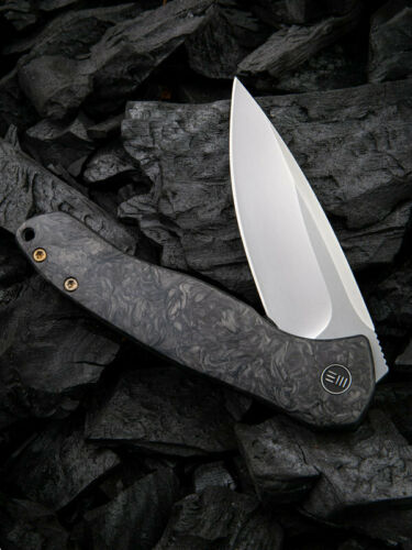 We Knife Co Kitefin Folding Knife 3.25" CPM S35VN Steel Blade Carbon Fiber/Titanium Handle 2001A -We Knife Co - Survivor Hand Precision Knives & Outdoor Gear Store