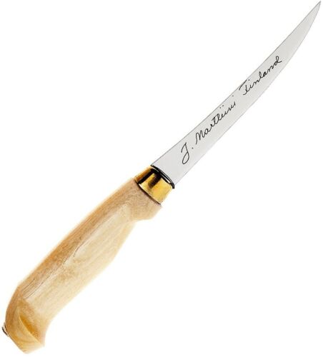 Marttiini Classic Kitchen Knife 7.88" Stainless Steel Fillet Blade Birch Wood Handle 610010 -Marttiini - Survivor Hand Precision Knives & Outdoor Gear Store