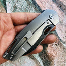 Kansept Knives Model 6 Folding Knife 3.25" Bohler M390 Steel Blade Titanium Handle 1022A2 -Kansept Knives - Survivor Hand Precision Knives & Outdoor Gear Store