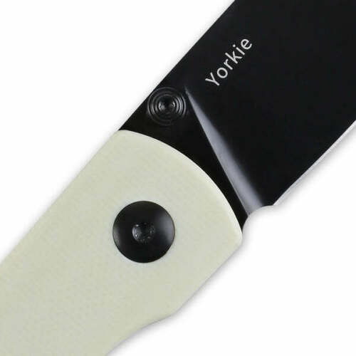 Kizer Cutlery Yorkie Folding Knife 2.5" M390 Steel Blade White G10 Handle 3525S2 -Kizer Cutlery - Survivor Hand Precision Knives & Outdoor Gear Store