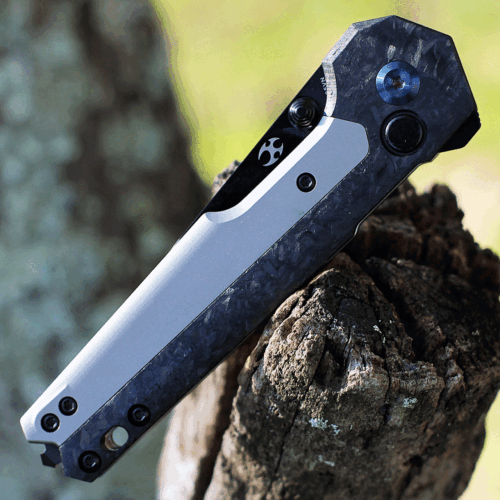 Kansept Knives EDC Tac Folding Knife 3.25" CPM S35VN Steel Blade Titanium/Carbon Fiber Handle 2009A1 -Kansept Knives - Survivor Hand Precision Knives & Outdoor Gear Store