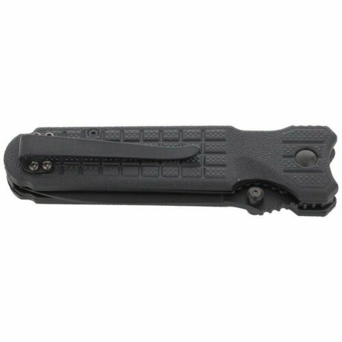 Fox Predator II Folding Knife 3.75" Bohler N690 Steel Blade Black Forprene Handle 446B -Fox - Survivor Hand Precision Knives & Outdoor Gear Store