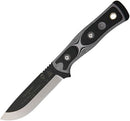 TOPS BOB Hunter Fixed Knife 4.5" 1095HC Steel Full Blade Black/White G10 Handle BROSWB -TOPS - Survivor Hand Precision Knives & Outdoor Gear Store