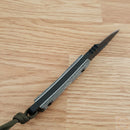 TOPS Scalpel Fixed Knife 2.625" 440C Steel Full Blade Black Linen Micarta Handle PSS07 -TOPS - Survivor Hand Precision Knives & Outdoor Gear Store