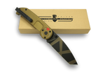 Extrema Ratio BF2 CT Folding Knife 3.25" Bohler N690 Steel Blade Tan Aluminum Handle 0146DW -Extrema Ratio - Survivor Hand Precision Knives & Outdoor Gear Store