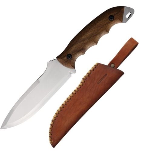 BPS Knives Bushcraft Fixed Knife 5.25" 1066 Carbon Steel Blade Walnut Wood Handle SHK02CS -BPS Knives - Survivor Hand Precision Knives & Outdoor Gear Store