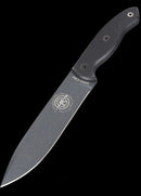 ESEE CM6 Combat Fixed Knife 5.75" Black Powder Coated 1095HC Steel Full Tang Blade G10 Handle CM6TGB -ESEE - Survivor Hand Precision Knives & Outdoor Gear Store