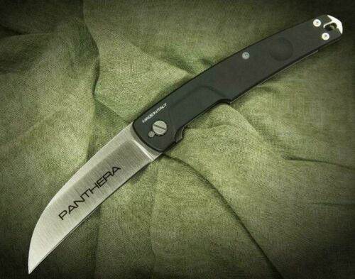Extrema Ratio Panthera Folding Knife 3.88" Bohler N690 Steel Blade Black Aluminum Handle 0135SAT -Extrema Ratio - Survivor Hand Precision Knives & Outdoor Gear Store