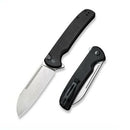 Civivi Chevalier Folding Knife 3.46" 14C28N Steel Blade Black G10 Handle C200221 -Civivi - Survivor Hand Precision Knives & Outdoor Gear Store