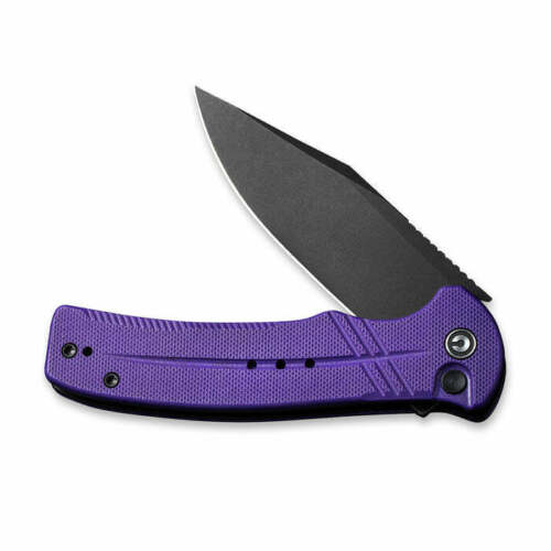 Civivi Cogent Folding Knife 3.5" 14C28N Sandvik Steel Blade Purple G10 Handle C20038D2 -Civivi - Survivor Hand Precision Knives & Outdoor Gear Store