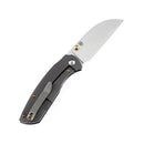 Kansept Knives Convict Folding Knife 3.25" S35VN Steel Blade Gray Titanium Handle 1023B1 -Kansept Knives - Survivor Hand Precision Knives & Outdoor Gear Store