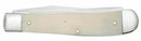 Case XX U.S. Air Force Pocket Knife Stainless Steel Blades Natural Smooth Bone Handle 32403 -Case Cutlery - Survivor Hand Precision Knives & Outdoor Gear Store