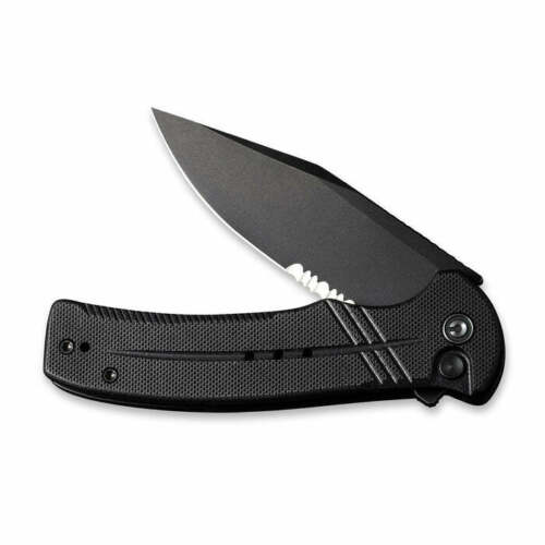 Civivi Cogent Folding Knife 3.5" 14C28N Sandvik Steel Blade Black G10 Handle C20038E1 -Civivi - Survivor Hand Precision Knives & Outdoor Gear Store