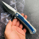 Kansept Knives Folding Knife 4" CPM S35VN Steel Blade Gray Titanium / Timascus Handle 1024A3 -Kansept Knives - Survivor Hand Precision Knives & Outdoor Gear Store