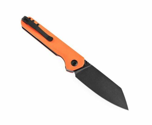 Kansept Knives Bulldozer Folding Knife 3.75" D2 Tool Steel Blade Orange G10 Handle 1028A7 -Kansept Knives - Survivor Hand Precision Knives & Outdoor Gear Store