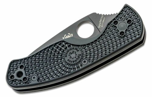 Spyderco Persistence Folding Knife 2.77" 8CR13MoV Steel Blade Black FRN Handle 136SBBK -Spyderco - Survivor Hand Precision Knives & Outdoor Gear Store