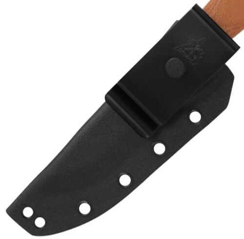 TOPS Fieldcraft Fixed Knife 3.75" 1095HC Steel Full Tang Blade Tan Micarta Handle MBROS01 -TOPS - Survivor Hand Precision Knives & Outdoor Gear Store