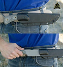 TOPS Pasayten Lite Traveller Fixed Knife 4.875" 154CM Steel Blade Micarta Handle P001 -TOPS - Survivor Hand Precision Knives & Outdoor Gear Store