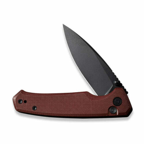 Civivi Altus Button Lock Folding Knife 3" Nitro-V Steel Blade Burgundy G10 Handle C200762 -Civivi - Survivor Hand Precision Knives & Outdoor Gear Store