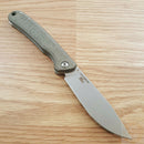 Kershaw Federalist Folding Knife 3.25" CPM-154 Steel Blade Green Canvas Micarta 4320 -Kershaw - Survivor Hand Precision Knives & Outdoor Gear Store