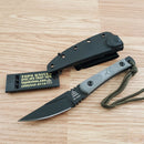 TOPS Scalpel Fixed Knife 2.625" 440C Steel Full Blade Black Linen Micarta Handle PSS07 -TOPS - Survivor Hand Precision Knives & Outdoor Gear Store