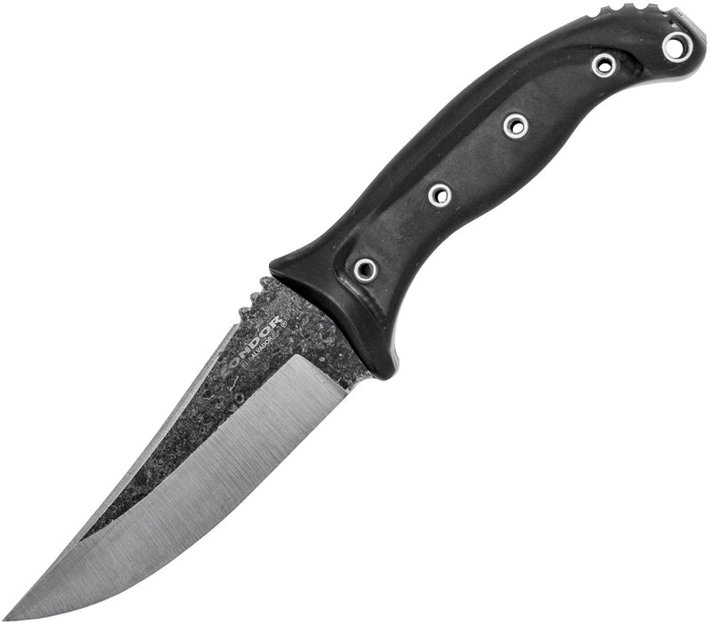 Condor Pandur Fixed Knife 4.5" 1075HC Steel Full Blade Black Micarta Handle TK1818452HC -Condor - Survivor Hand Precision Knives & Outdoor Gear Store