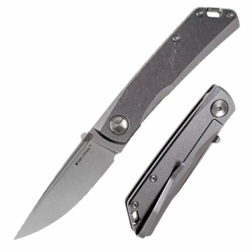 Real Steel Luna Eco Folding Knife 2.75″ Bohler K110 Steel Blade 3Cr13 Steel Handle 7082 -Real Steel - Survivor Hand Precision Knives & Outdoor Gear Store