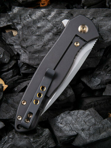We Knife Co Kitefin Folding Knife 3.25" CPM S35VN Steel Blade Carbon Fiber/Titanium Handle 2001A -We Knife Co - Survivor Hand Precision Knives & Outdoor Gear Store