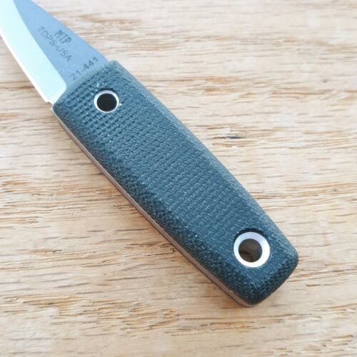 TOPS Mini Tanimbocca Fixed Knife 1.63" 1095HC Steel Full Tang Blade Micarta Handle MPUK01 -TOPS - Survivor Hand Precision Knives & Outdoor Gear Store