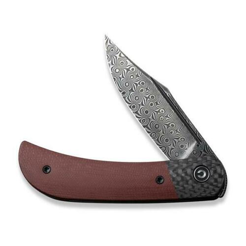 Civivi Appalachian Folding Knife 3" Damascus Steel Blade G10 / Carbon Fiber Handle 19010CDS4 -Civivi - Survivor Hand Precision Knives & Outdoor Gear Store