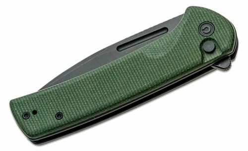 Civivi Conspirator Folding Knife 3.5" Nitro V Steel Blade Green Canvas Micarta Handle C210062 -Civivi - Survivor Hand Precision Knives & Outdoor Gear Store