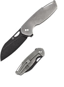 Kansept Knives Model 6 Folding Knife 3.25" Bohler M390 Steel Blade Titanium Handle 1022A2 -Kansept Knives - Survivor Hand Precision Knives & Outdoor Gear Store