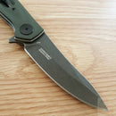 Kershaw Concierge Folding Knife 3.25" D2 Tool Steel Blade OD Green Micarta Handle 4020MCG -Kershaw - Survivor Hand Precision Knives & Outdoor Gear Store