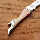 Rough Ryder Small Leg Folding Knife Stainless Steel Blade Pink Lemonade Bone Handle R837 -Rough Ryder - Survivor Hand Precision Knives & Outdoor Gear Store