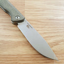 Kershaw Federalist Folding Knife 3.25" CPM-154 Steel Blade Green Canvas Micarta 4320 -Kershaw - Survivor Hand Precision Knives & Outdoor Gear Store