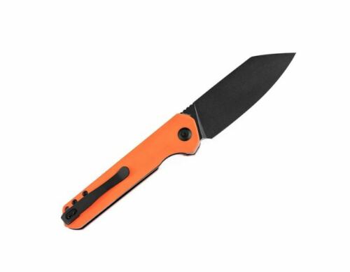 Kansept Knives Bulldozer Folding Knife 3.75" D2 Tool Steel Blade Orange G10 Handle 1028A7 -Kansept Knives - Survivor Hand Precision Knives & Outdoor Gear Store