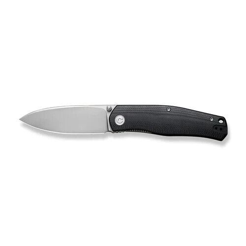 Civivi Sokoke Linerlock Folding Knife 3.38" Sandvik 14C28N Steel Drop Point Blade Black G10 Handle C220071 -Civivi - Survivor Hand Precision Knives & Outdoor Gear Store