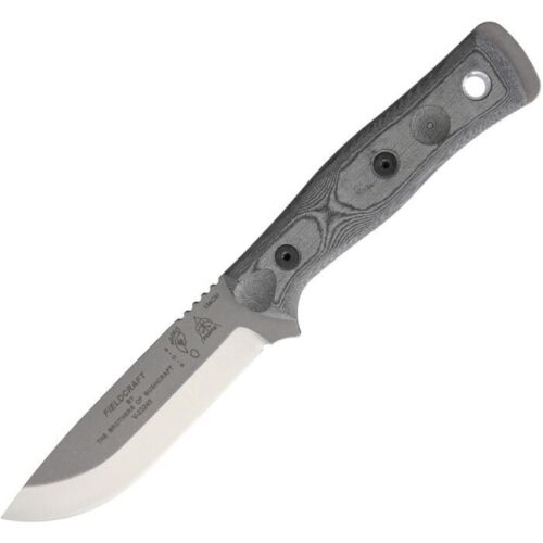 TOPS Fieldcraft BOB Hunter Fixed Knife 4.75" 154CM Steel Full Tang Blade Black Micarta Handle BROS154BLM -TOPS - Survivor Hand Precision Knives & Outdoor Gear Store