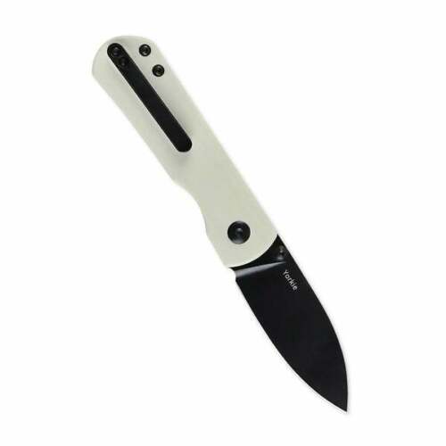 Kizer Cutlery Yorkie Folding Knife 2.5" M390 Steel Blade White G10 Handle 3525S2 -Kizer Cutlery - Survivor Hand Precision Knives & Outdoor Gear Store